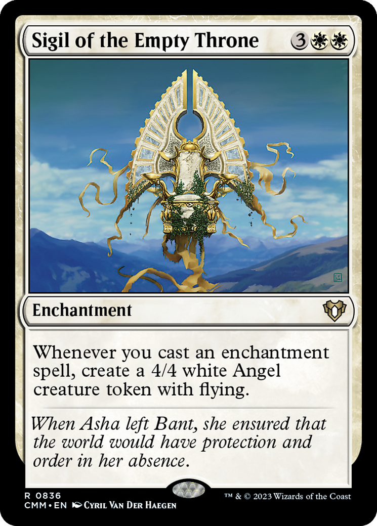 Sigil of the Empty Throne [Commander Masters] | Deep Dive Games St. Marys