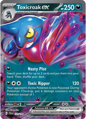 Toxicroak ex (131/198) [Scarlet & Violet: Base Set] | Deep Dive Games St. Marys