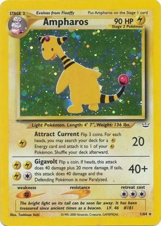 Ampharos (1/64) [Neo Revelation Unlimited] | Deep Dive Games St. Marys