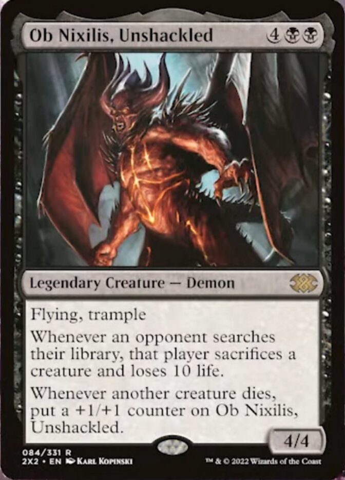 Ob Nixilis, Unshackled [Double Masters 2022] | Deep Dive Games St. Marys