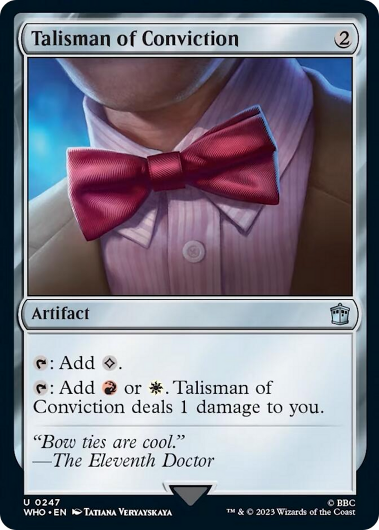 Talisman of Conviction [Doctor Who] | Deep Dive Games St. Marys