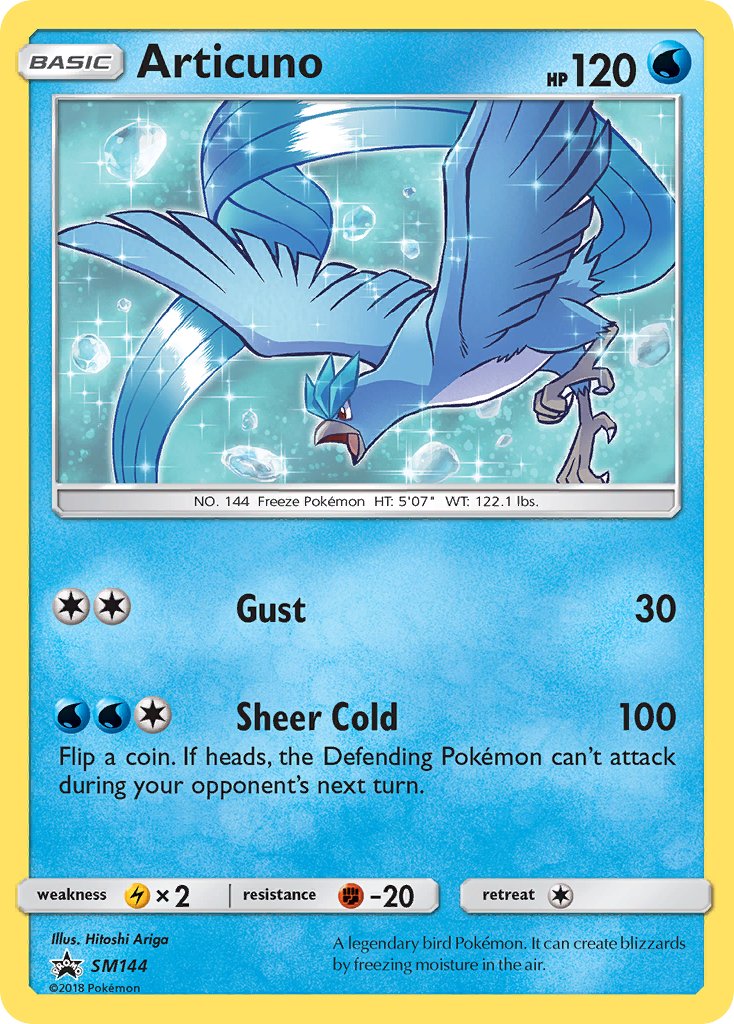 Articuno (SM144) [Sun & Moon: Black Star Promos] | Deep Dive Games St. Marys