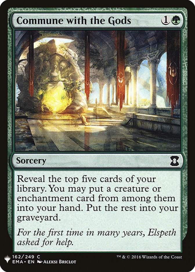 Commune with the Gods [Mystery Booster] | Deep Dive Games St. Marys