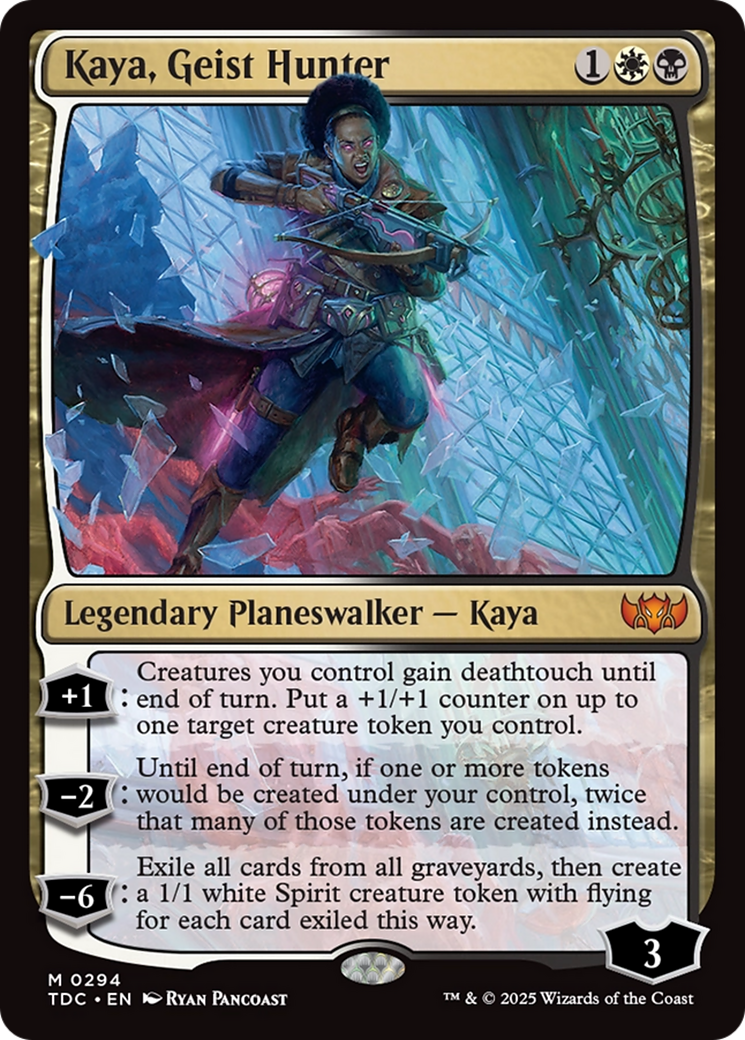Kaya, Geist Hunter [Tarkir: Dragonstorm Commander] | Deep Dive Games St. Marys