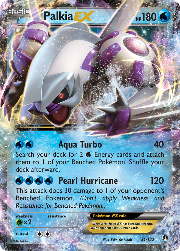 Palkia EX (31/122) [XY: BREAKpoint] | Deep Dive Games St. Marys