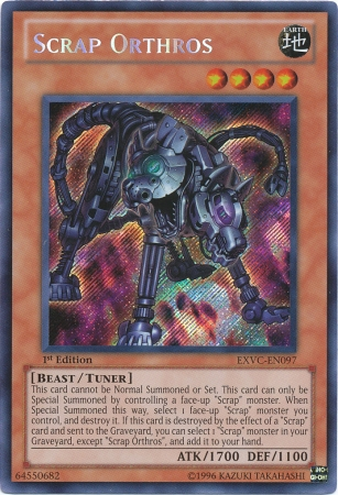 Scrap Orthros [EXVC-EN097] Secret Rare | Deep Dive Games St. Marys