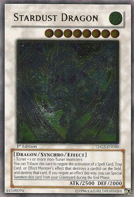 Stardust Dragon [TDGS-EN040] Ultimate Rare | Deep Dive Games St. Marys