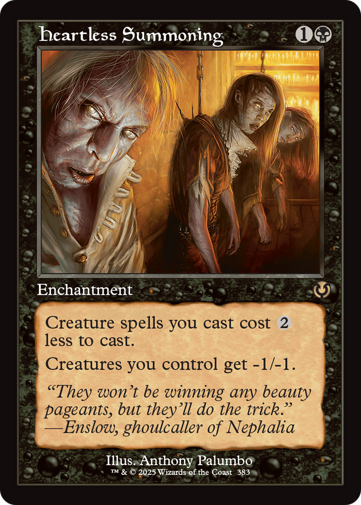 Heartless Summoning (Retro Frame) [Innistrad Remastered] | Deep Dive Games St. Marys