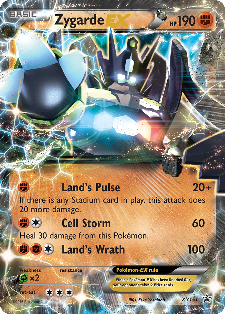 Zygarde EX (XY151) [XY: Black Star Promos] | Deep Dive Games St. Marys