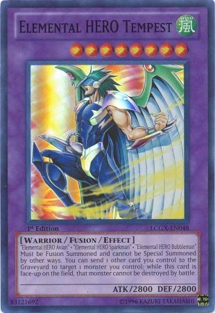 Elemental HERO Tempest [LCGX-EN048] Super Rare | Deep Dive Games St. Marys