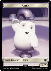 Alien // Cyberman Double-Sided Token [Doctor Who Tokens] | Deep Dive Games St. Marys