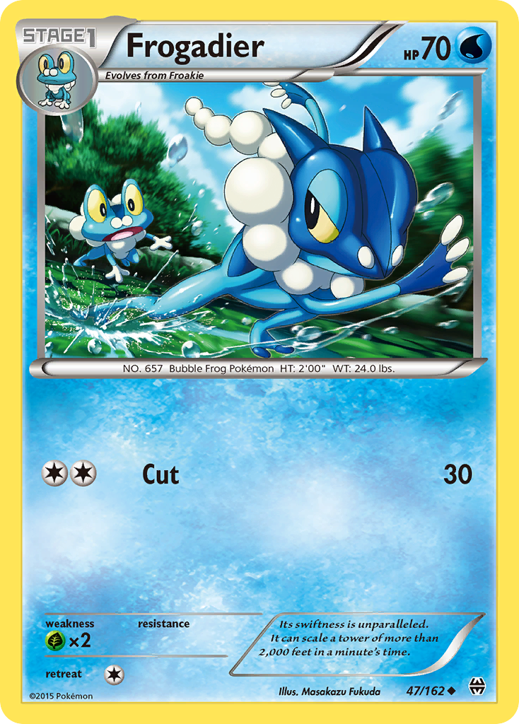 Frogadier (47/162) [XY: BREAKthrough] | Deep Dive Games St. Marys