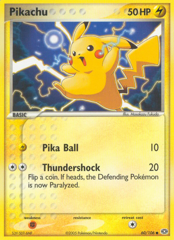 Pikachu (60/106) [EX: Emerald] | Deep Dive Games St. Marys