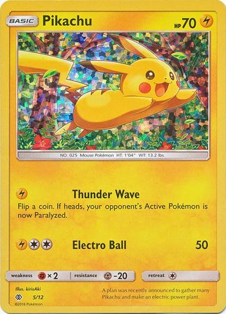 Pikachu (5/12) [McDonald's Promos: 2017 Collection] | Deep Dive Games St. Marys