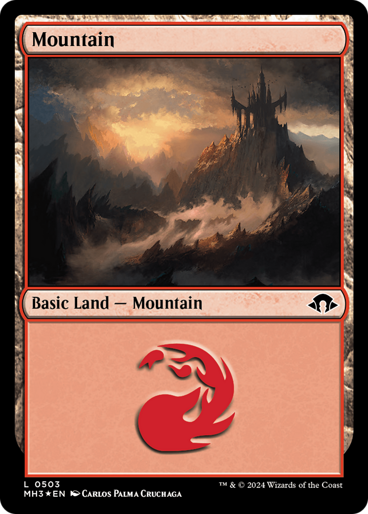 Mountain (0503) (Ripple Foil) [Modern Horizons 3] | Deep Dive Games St. Marys