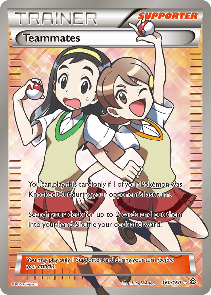 Teammates (160/160) [XY: Primal Clash] | Deep Dive Games St. Marys