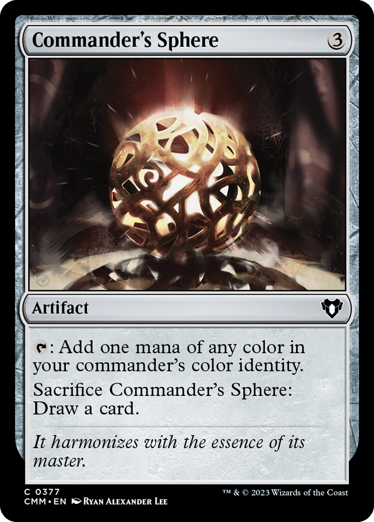 Commander's Sphere [Commander Masters] | Deep Dive Games St. Marys