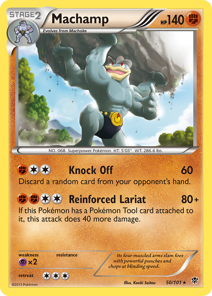 Machamp (50/101) [Black & White: Plasma Blast] | Deep Dive Games St. Marys