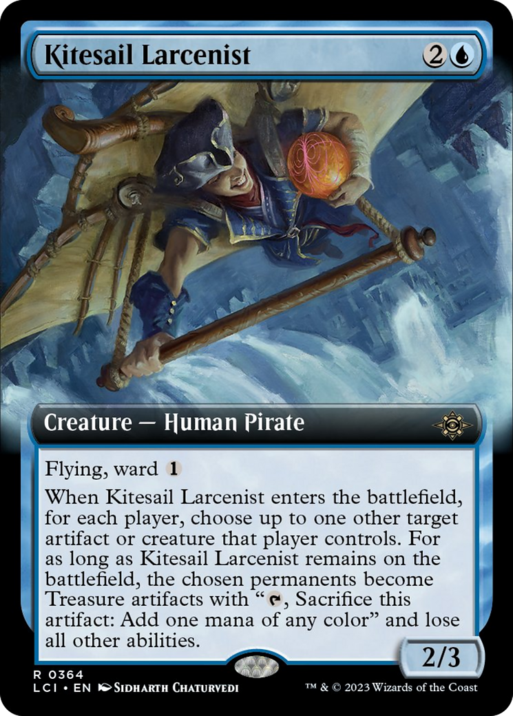 Kitesail Larcenist (Extended Art) [The Lost Caverns of Ixalan] | Deep Dive Games St. Marys