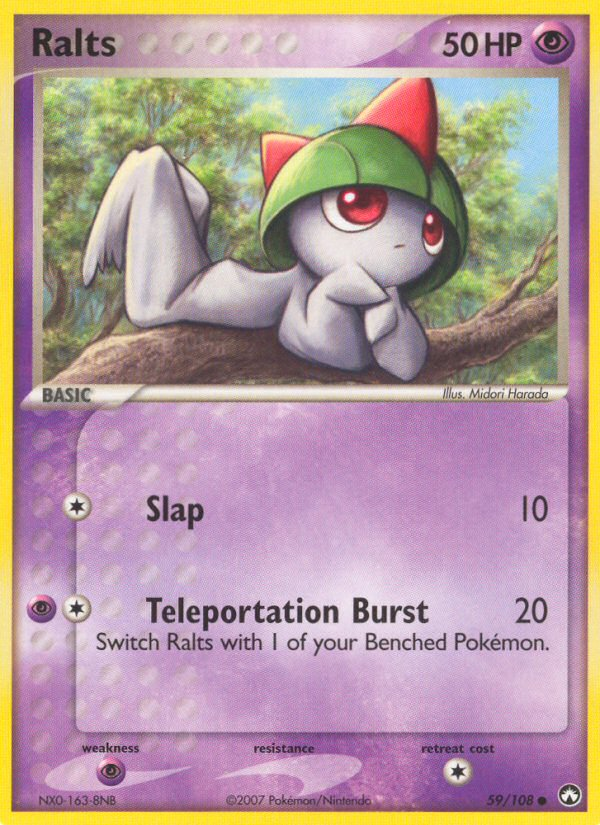 Ralts (59/108) [EX: Power Keepers] | Deep Dive Games St. Marys