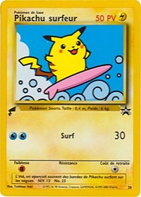 Pikachu (28) (Surfing) [Pikachu World Collection Promos] | Deep Dive Games St. Marys