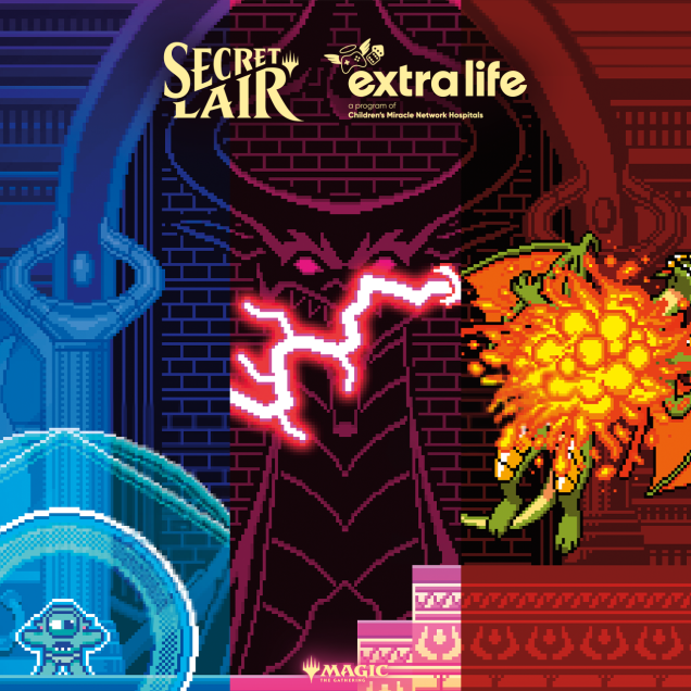 Secret Lair Drop Series: Pixel Perfect Extra Life 2024 | Deep Dive Games St. Marys