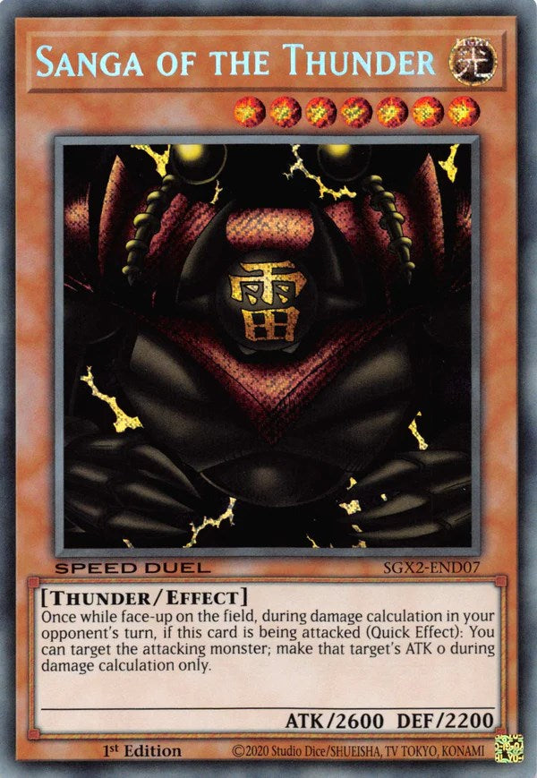 Sanga of the Thunder [SGX2-END07] Secret Rare | Deep Dive Games St. Marys