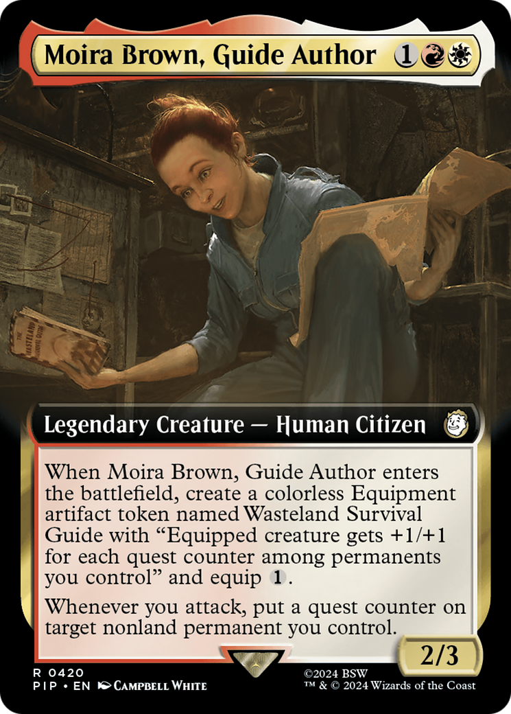 Moira Brown, Guide Author (Extended Art) [Fallout] | Deep Dive Games St. Marys