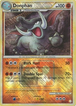 Donphan (40/123) (League Promo) [HeartGold & SoulSilver: Base Set] | Deep Dive Games St. Marys