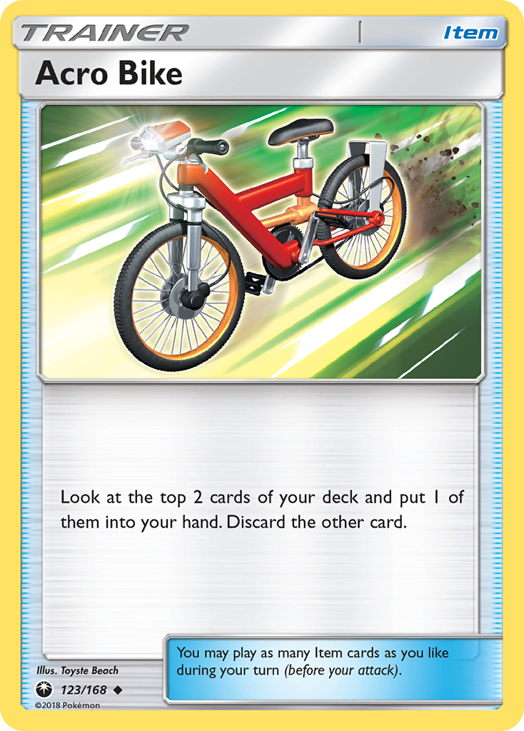 Acro Bike (123/168) [Sun & Moon: Celestial Storm] | Deep Dive Games St. Marys