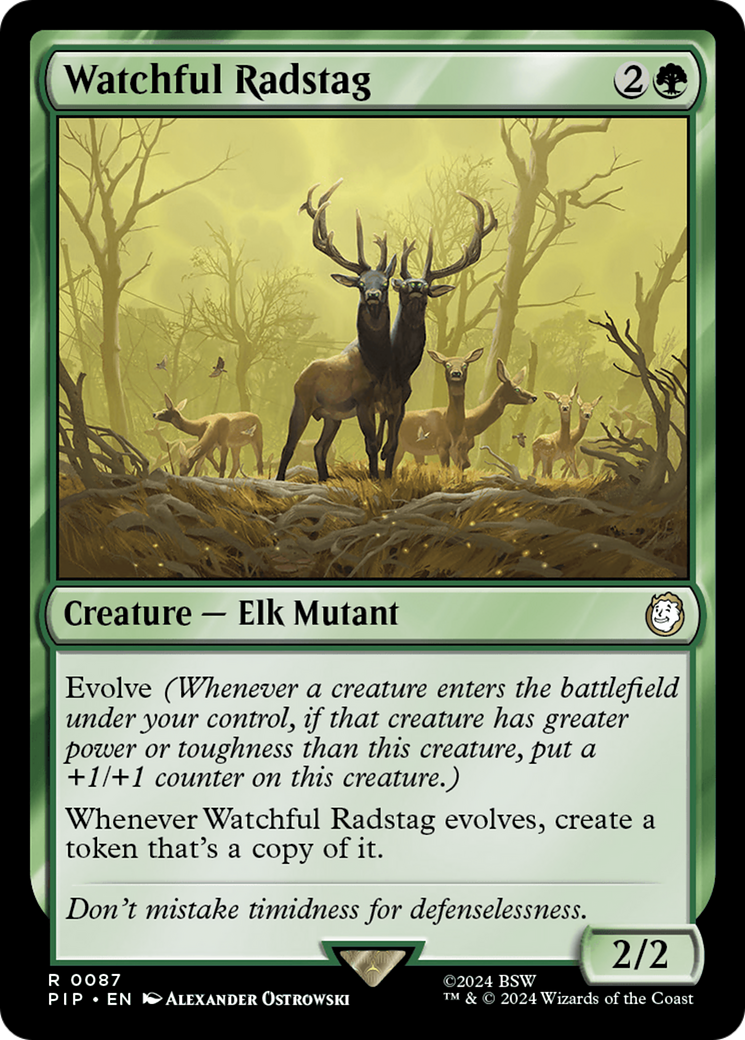 Watchful Radstag [Fallout] | Deep Dive Games St. Marys