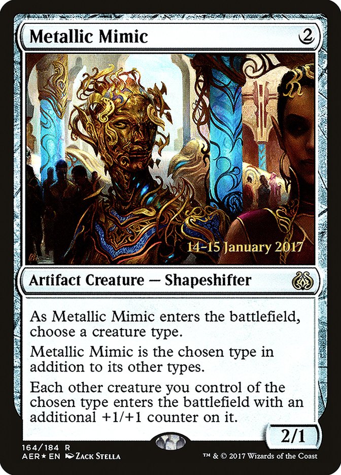 Metallic Mimic [Aether Revolt Prerelease Promos] | Deep Dive Games St. Marys