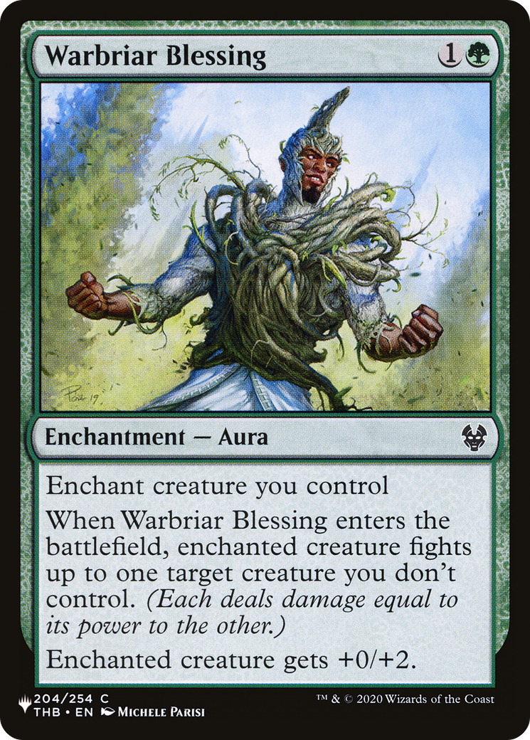 Warbriar Blessing [The List] | Deep Dive Games St. Marys