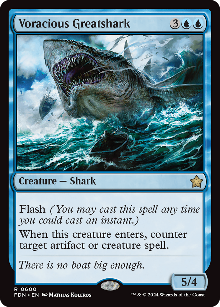 Voracious Greatshark [Foundations] | Deep Dive Games St. Marys