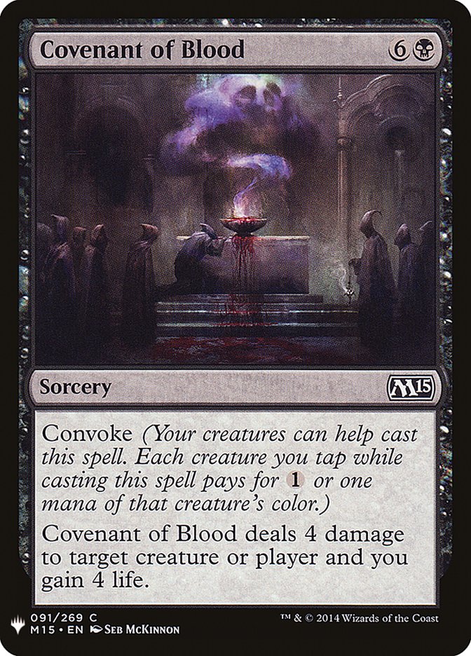 Covenant of Blood [Mystery Booster] | Deep Dive Games St. Marys