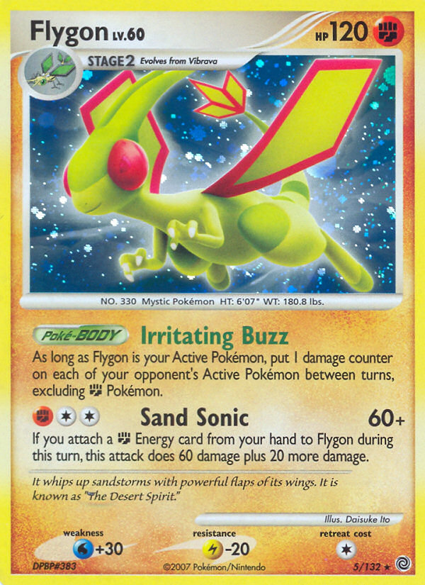 Flygon (5/132) [Diamond & Pearl: Secret Wonders] | Deep Dive Games St. Marys