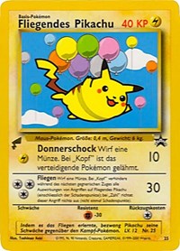 Pikachu (25) (Flying) [Pikachu World Collection Promos] | Deep Dive Games St. Marys