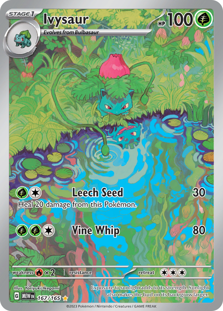 Ivysaur (167/165) [Scarlet & Violet 151] | Deep Dive Games St. Marys