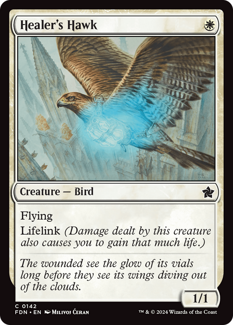 Healer's Hawk [Foundations] | Deep Dive Games St. Marys