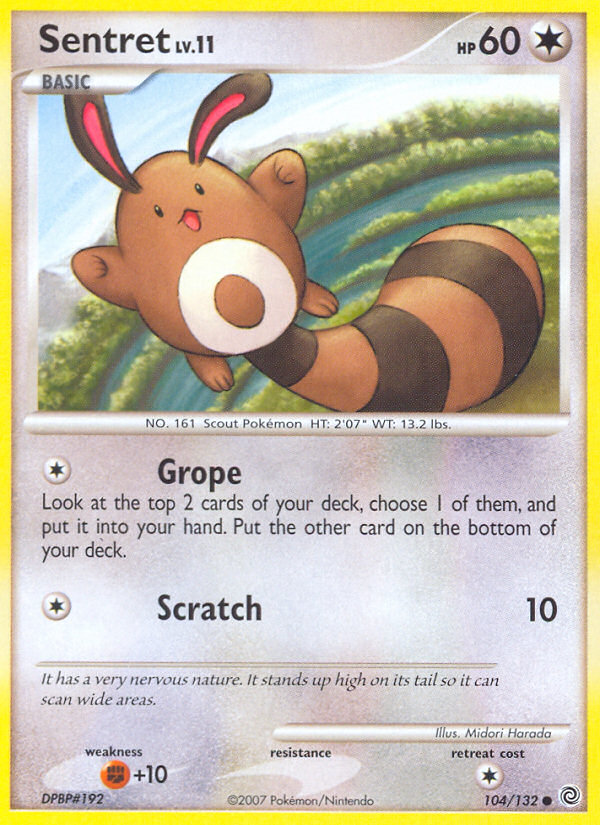 Sentret (104/132) [Diamond & Pearl: Secret Wonders] | Deep Dive Games St. Marys