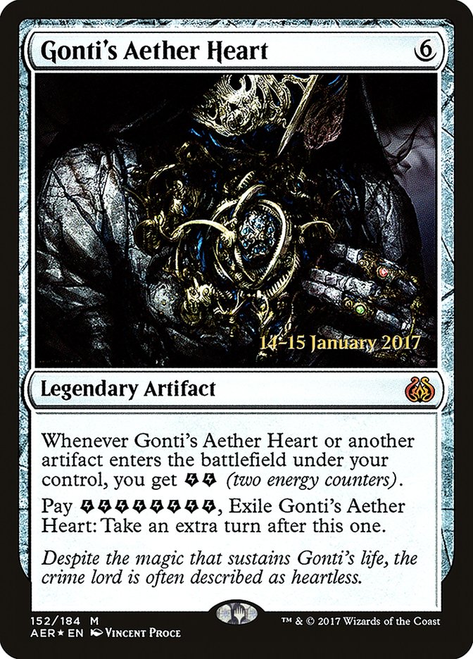 Gonti's Aether Heart [Aether Revolt Prerelease Promos] | Deep Dive Games St. Marys