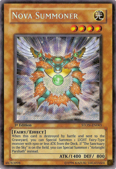 Nova Summoner [STON-EN065] Secret Rare | Deep Dive Games St. Marys