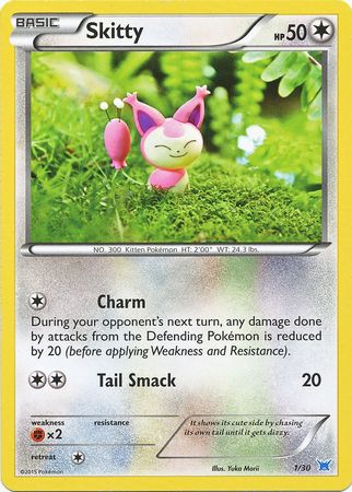 Skitty (1/30) [XY: Trainer Kit 2 - Latios] | Deep Dive Games St. Marys