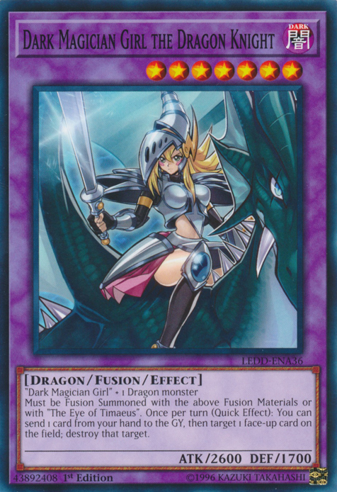 Dark Magician Girl the Dragon Knight [LEDD-ENA36] Common | Deep Dive Games St. Marys