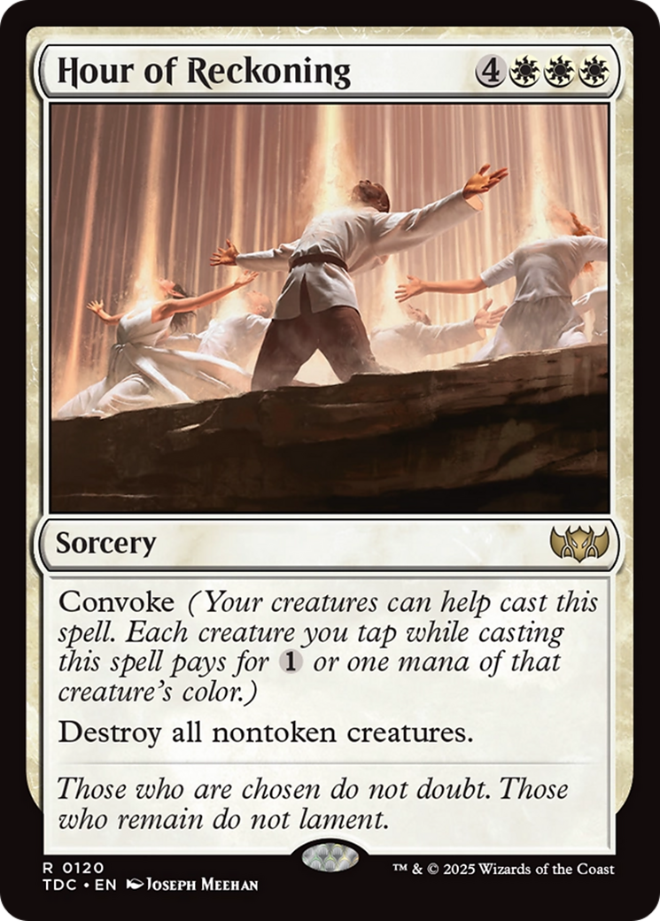 Hour of Reckoning [Tarkir: Dragonstorm Commander] | Deep Dive Games St. Marys