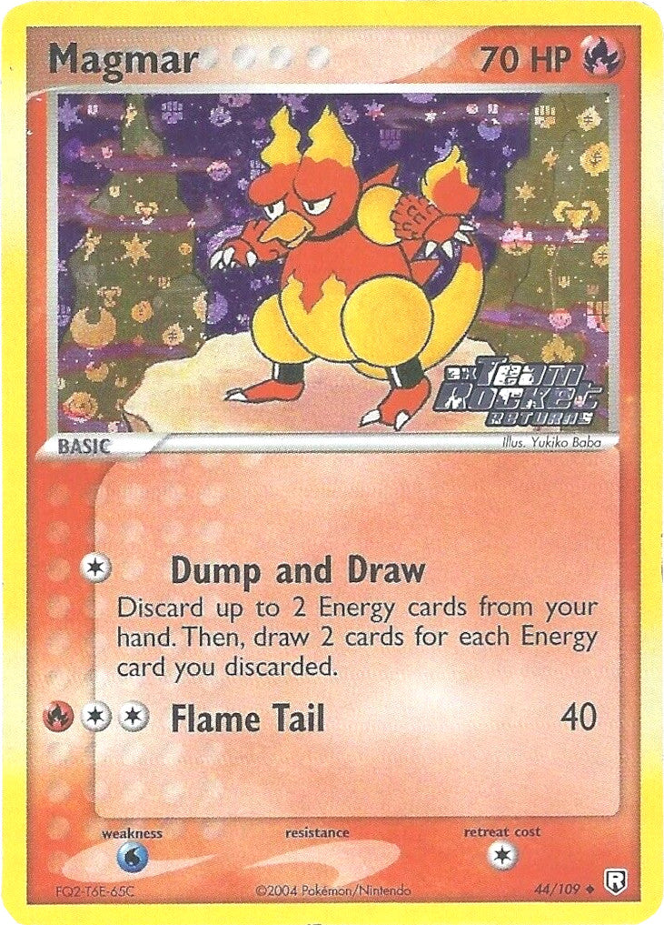 Magmar (44/109) (Stamped) [EX: Team Rocket Returns] | Deep Dive Games St. Marys