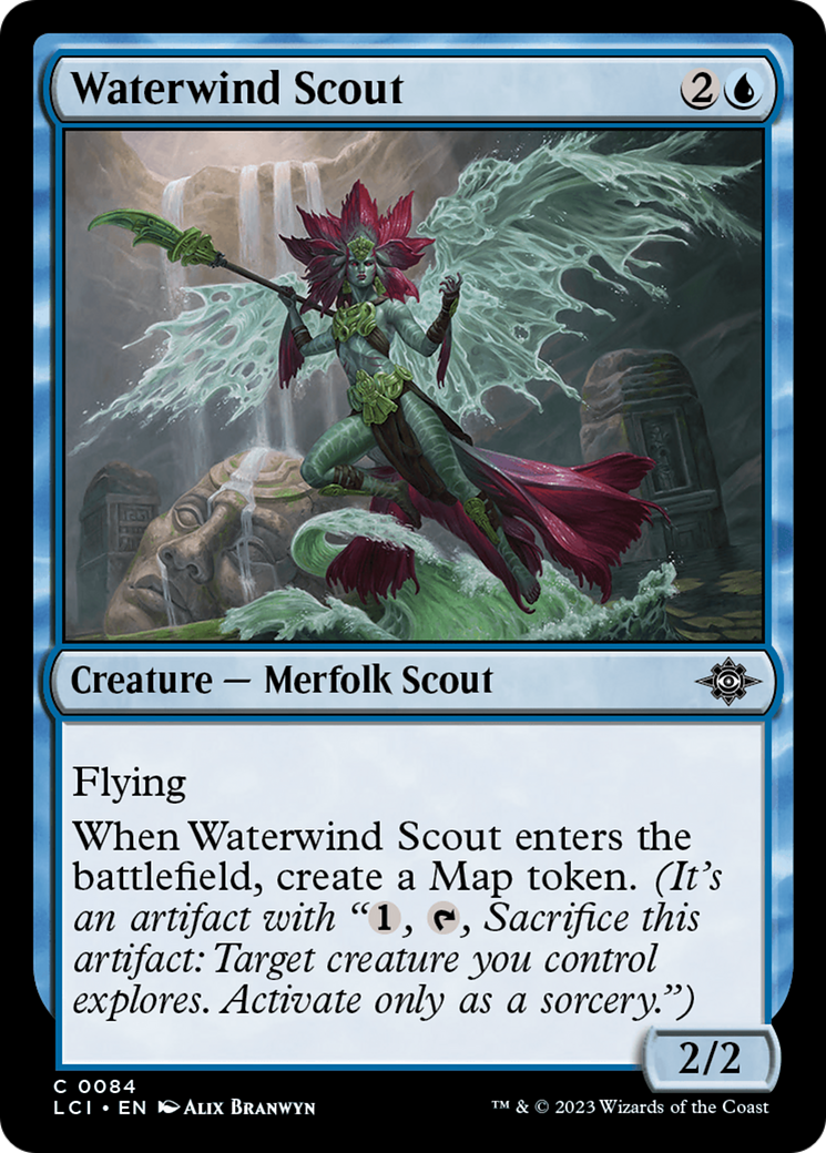 Waterwind Scout [The Lost Caverns of Ixalan] | Deep Dive Games St. Marys