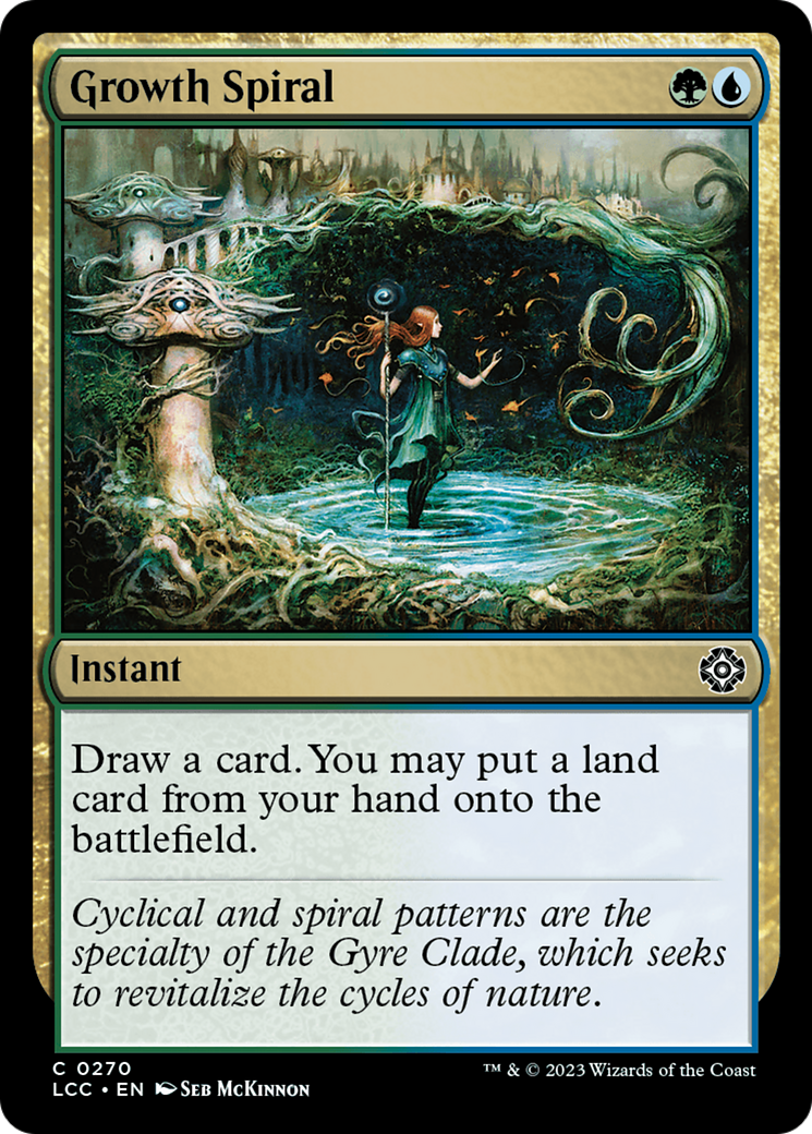 Growth Spiral [The Lost Caverns of Ixalan Commander] | Deep Dive Games St. Marys