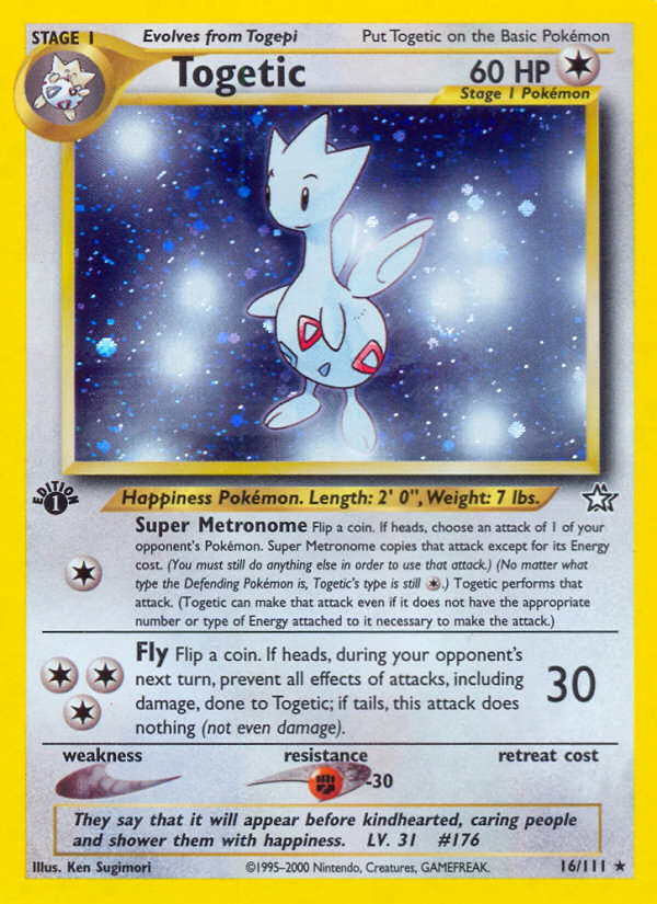 Togetic (16/111) [Neo Genesis 1st Edition] | Deep Dive Games St. Marys