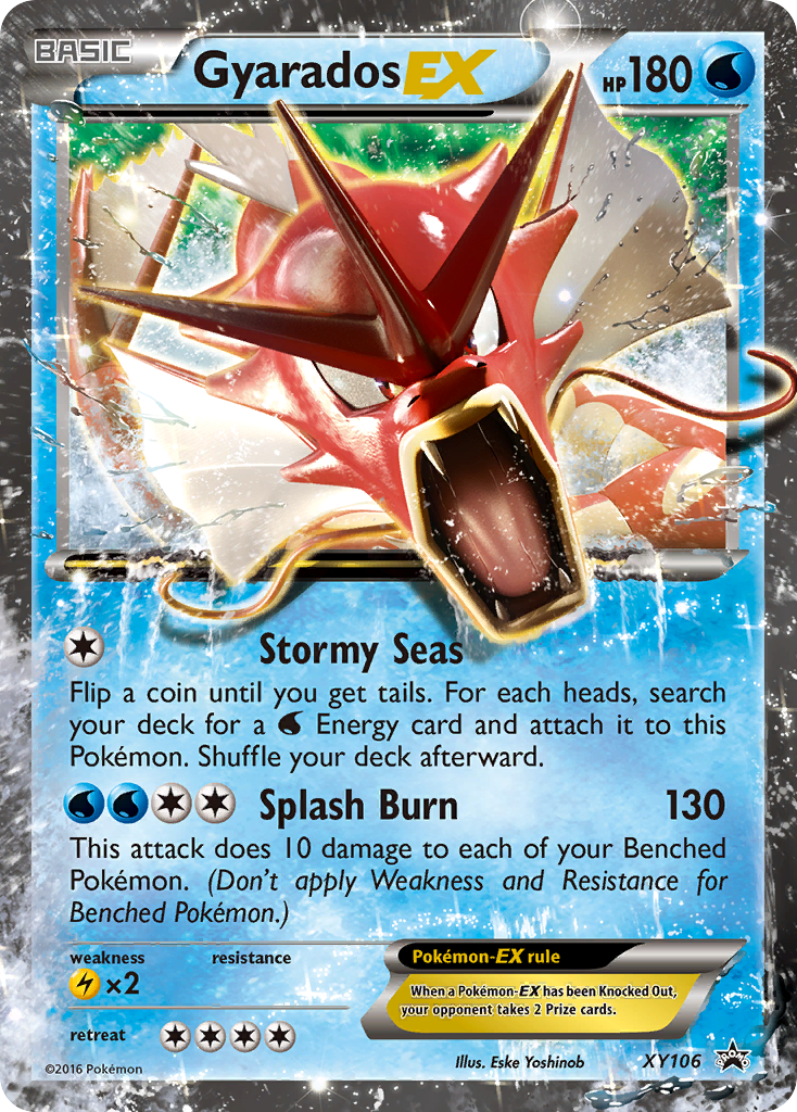 Gyarados EX (XY106) [XY: Black Star Promos] | Deep Dive Games St. Marys